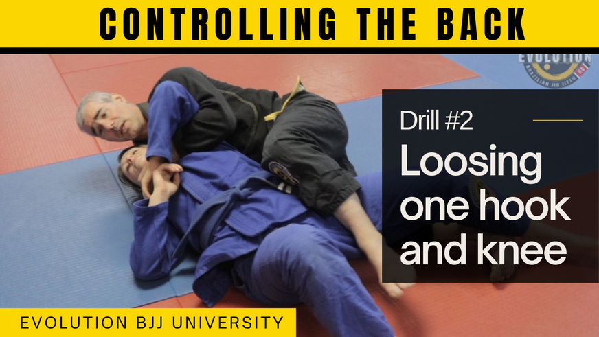 Drill #2 Back Exposure - Loosing One Hook and Knee